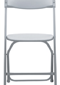 Chair Samsonite Plastic With Metal Framing  Folding