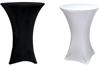Spandex Fitted Stretch Cocktail table cover