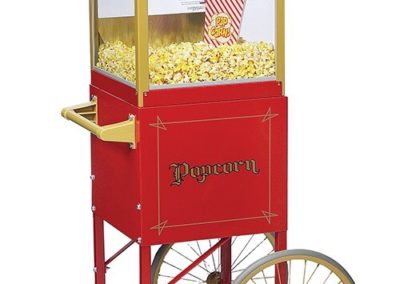Popcorn Popper & Display Cart