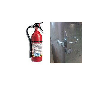 Fire Extinguishers & Holder
