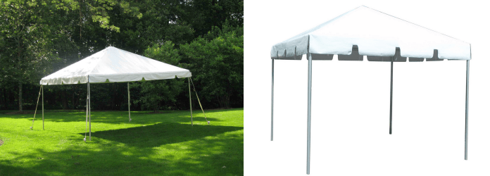 Canopy 10’ x 10’ (Set up required)