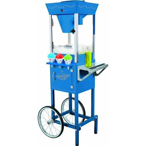 Snow Cone maker & Display Cart