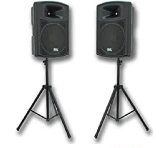 DJ & PA System 2 Speakers