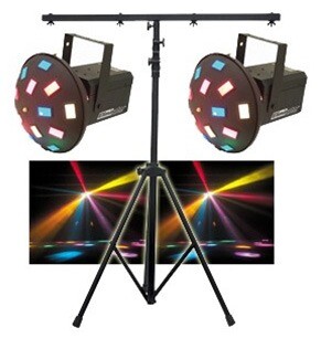 Lighting Stand with 3-foot T cross bar (Black)