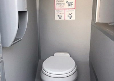 VIP Trailer with 2 Single VIP units portable toilets