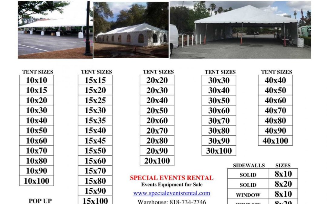 For Sale Commercial Tents & Canopies