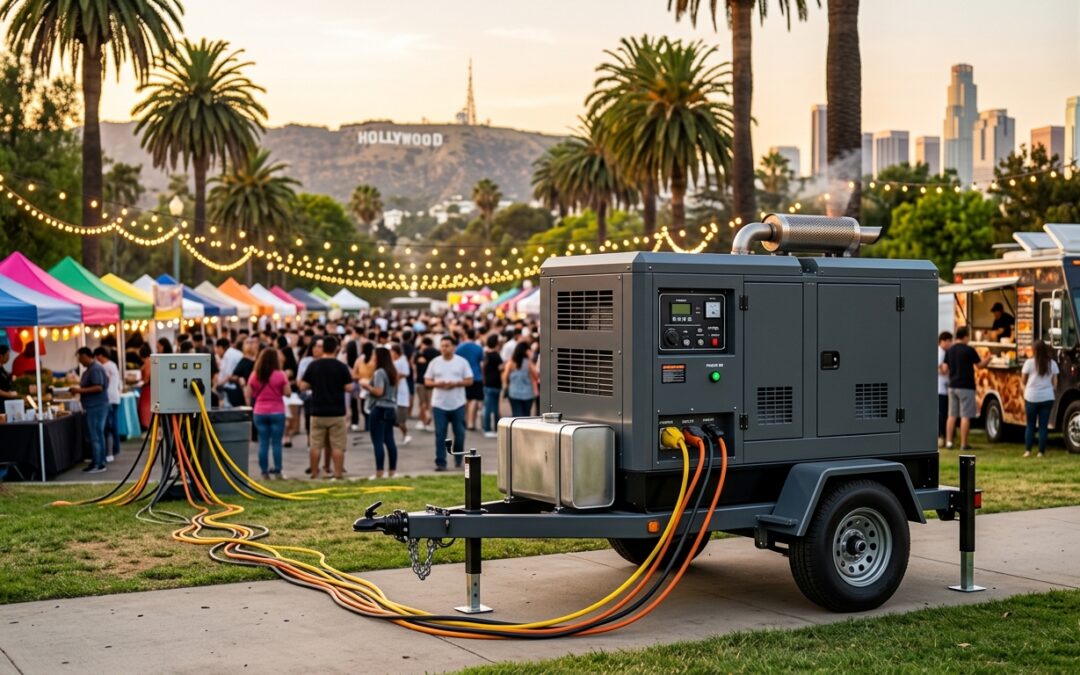 The LA Event Planner’s Guide to Generator Rentals